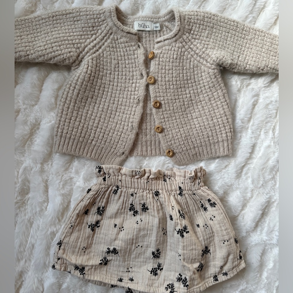 Buho Sweater Skirt Set